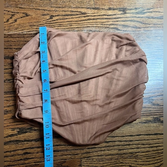 Aritzia Women corset top brown size M - Picture 4 of 7